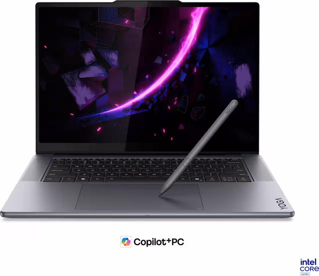 Lenovo Yoga Pro 7i Aura Ultra 9/32GB/1TB/5070 15,3" bærbar PC + penn