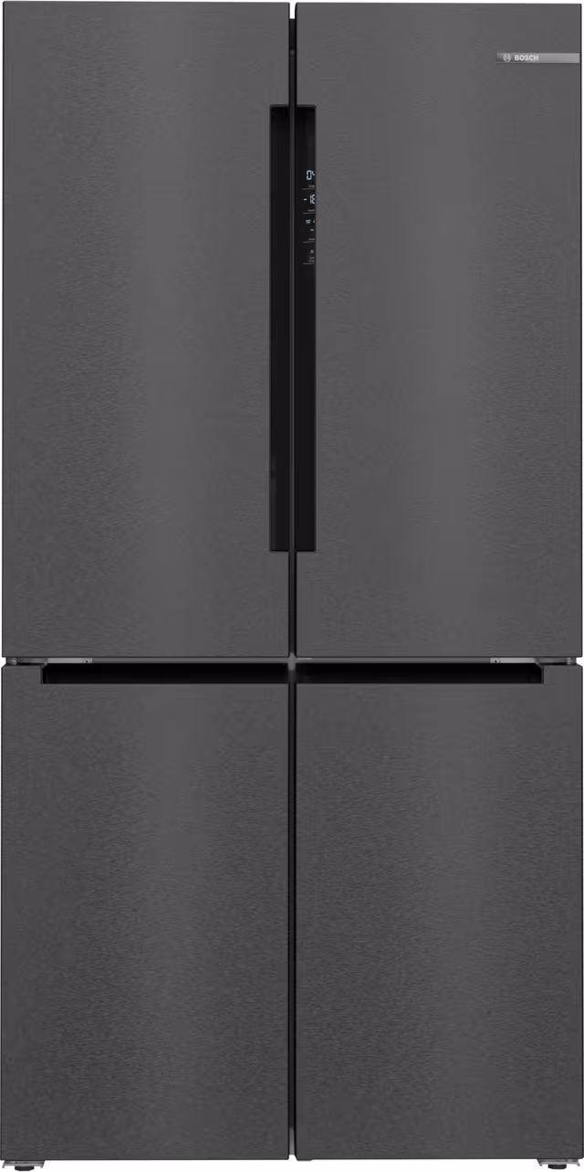 Bosch Serie 4 French Door Kombiskap KFN96AXEA (svart)