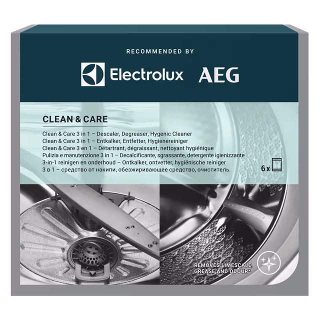 Electrolux M2GCP601 - Rengjøring og pleie - 3 i 1 (6 stk)