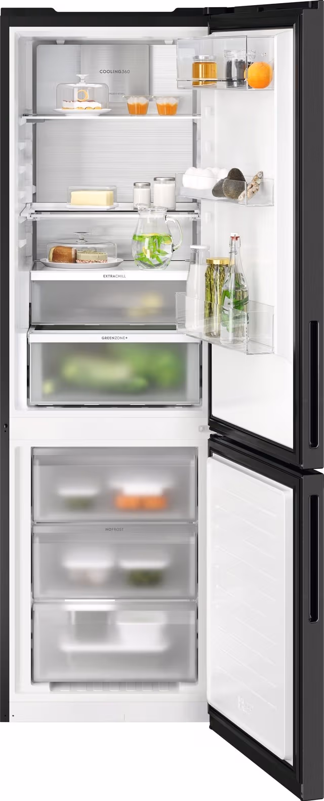 Electrolux Serie 800 Kombiskap ENT8MD32B (sort rustfritt stål)