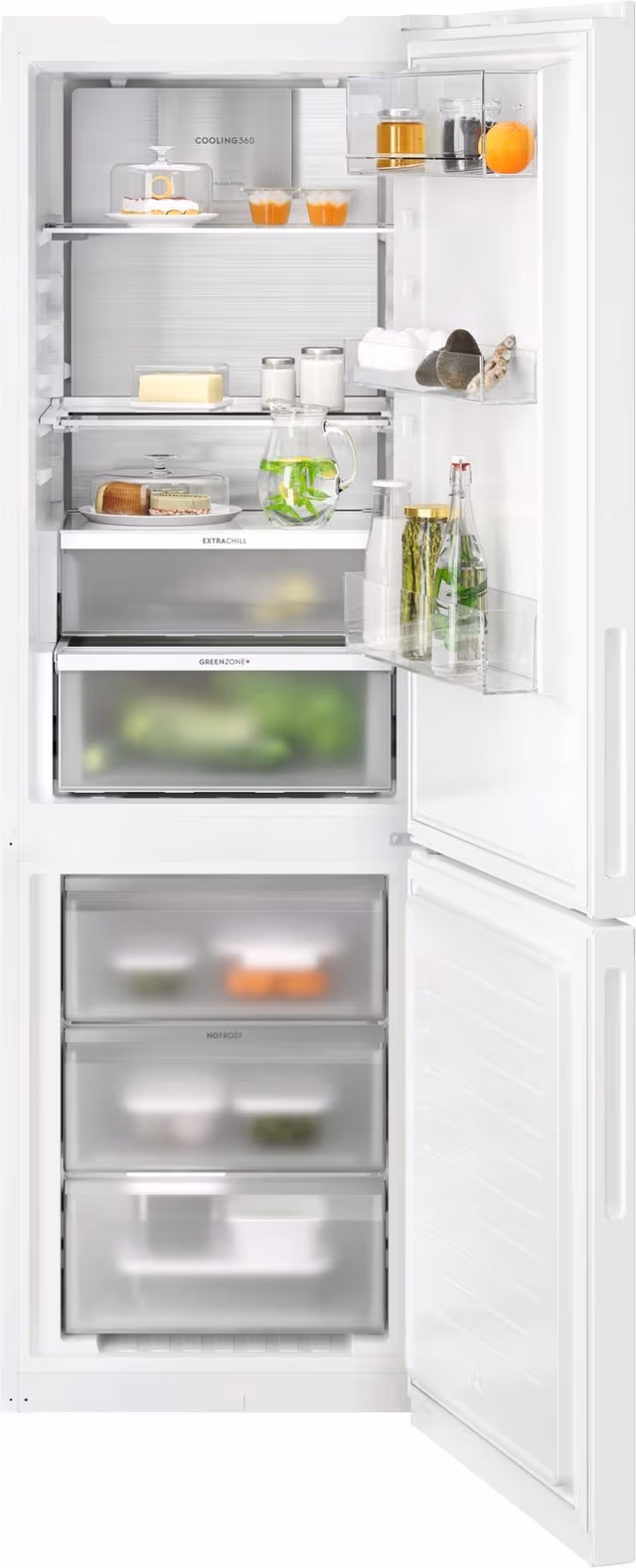 Electrolux Serie 800 Kombiskap ENT8MD32W (hvit)