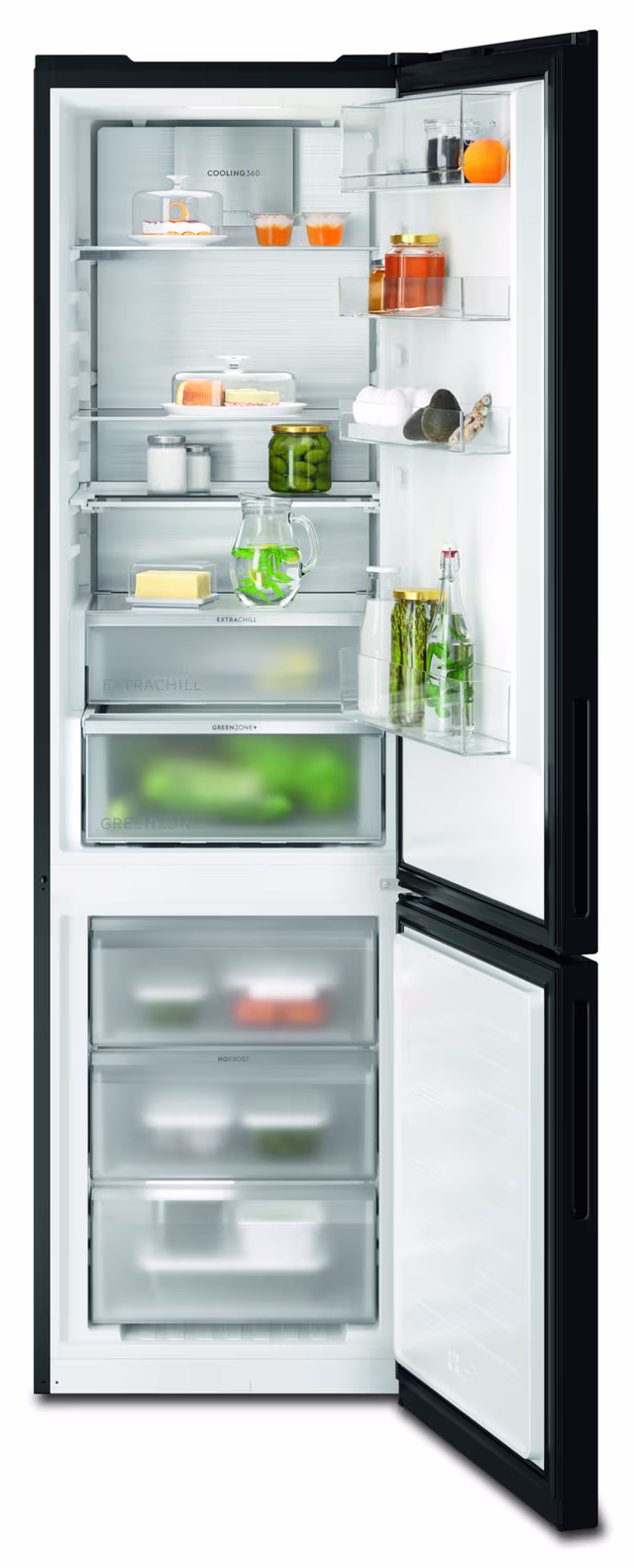Electrolux Serie 800 Kombiskap ENT8MD36K (sort)