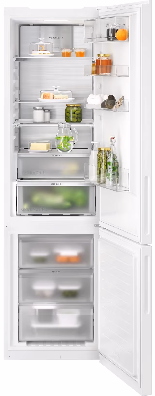 Electrolux Serie 800 Kombiskap ENT8MD36W (hvit)