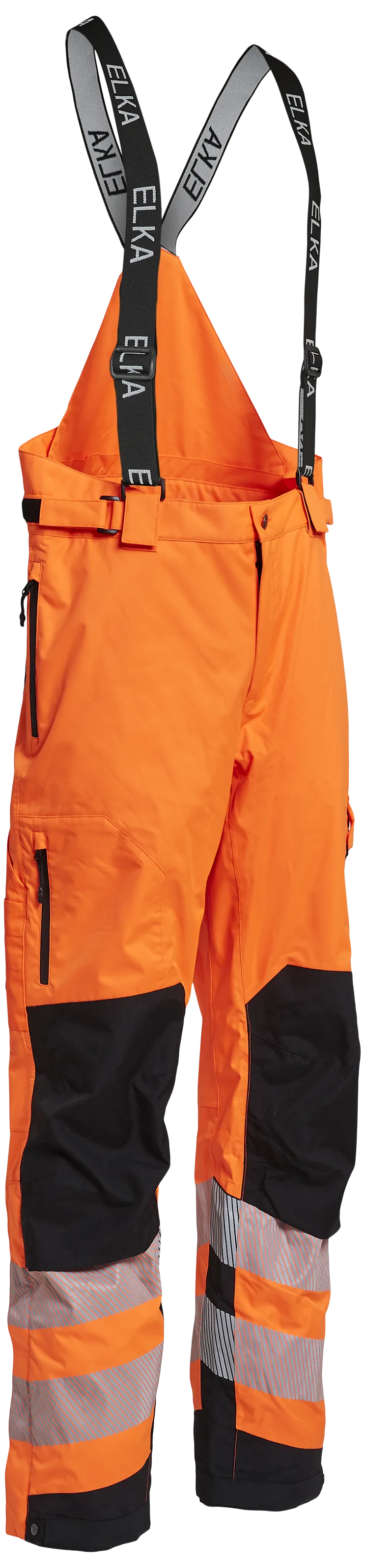 Synlighetsbukser kombi stretch 182401R oransje/svart str. 5XL