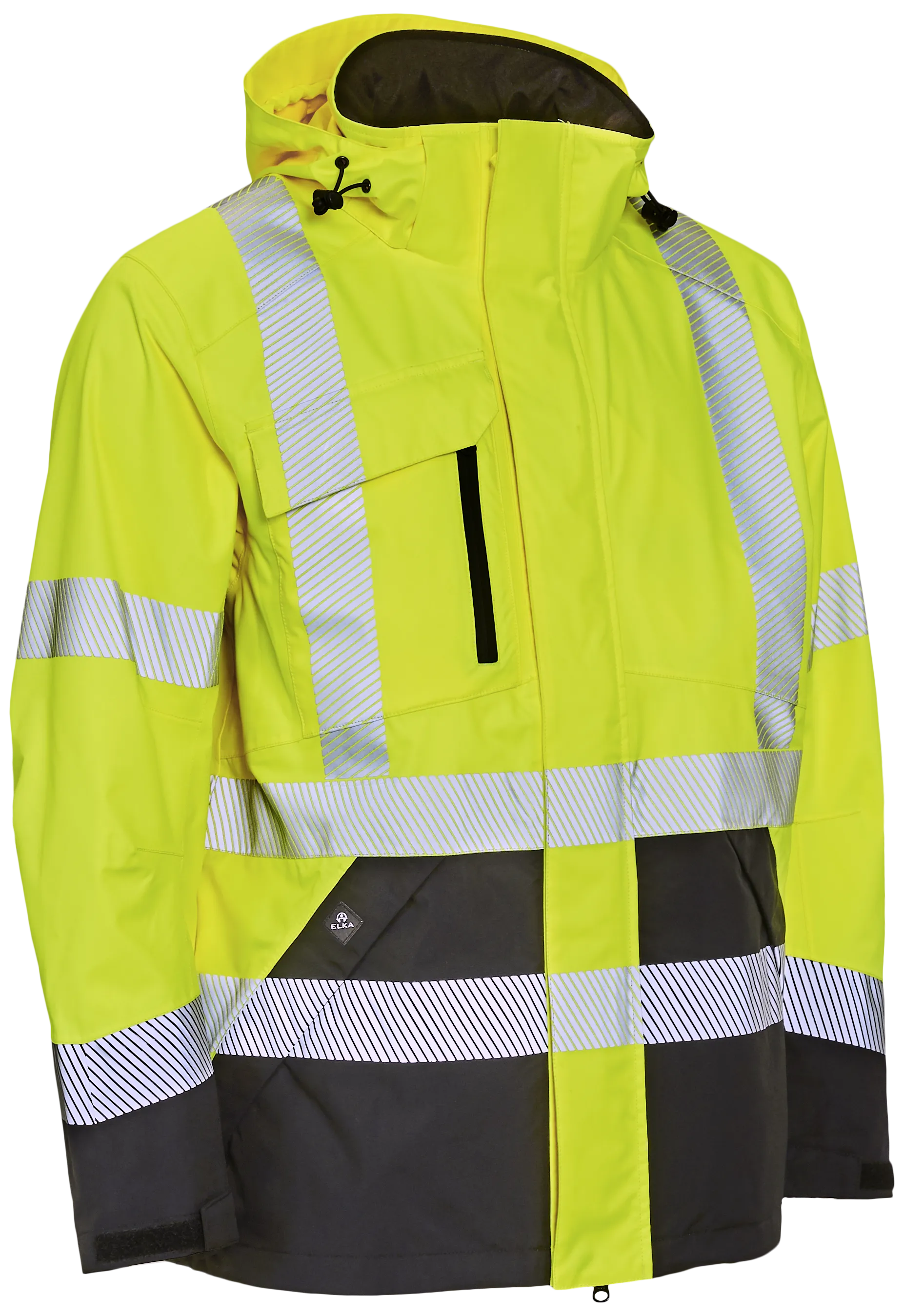 Hi-vis arbeidsjakke stretch 186000R gul/svart str. L