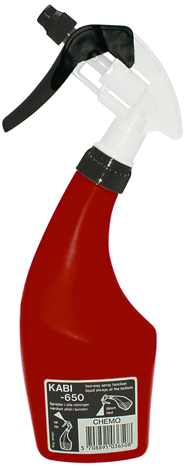 Chemo sprayer 0,65 ltr rød