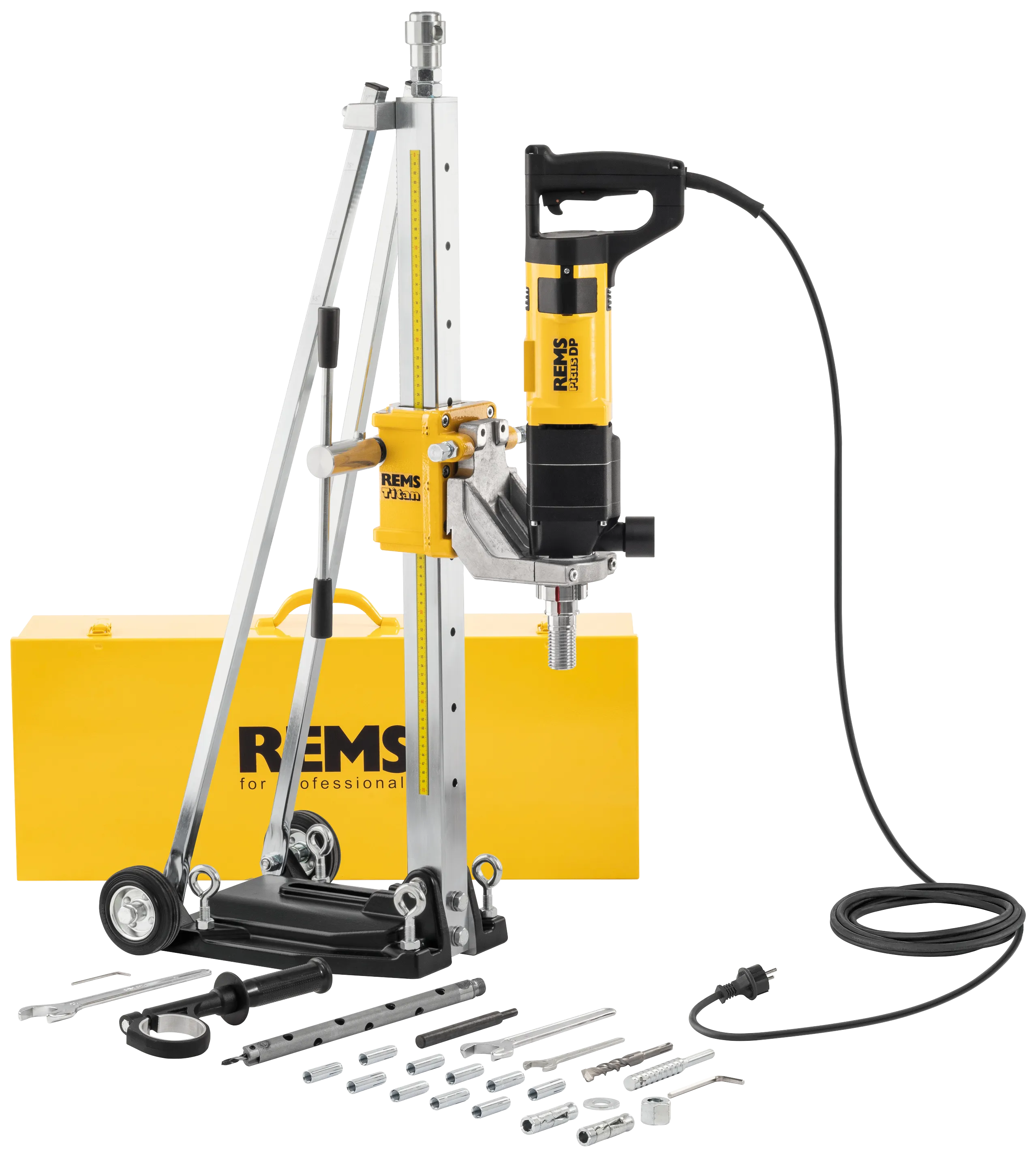 REMS Picus DP Titan kjerneboringsmaskin, sett