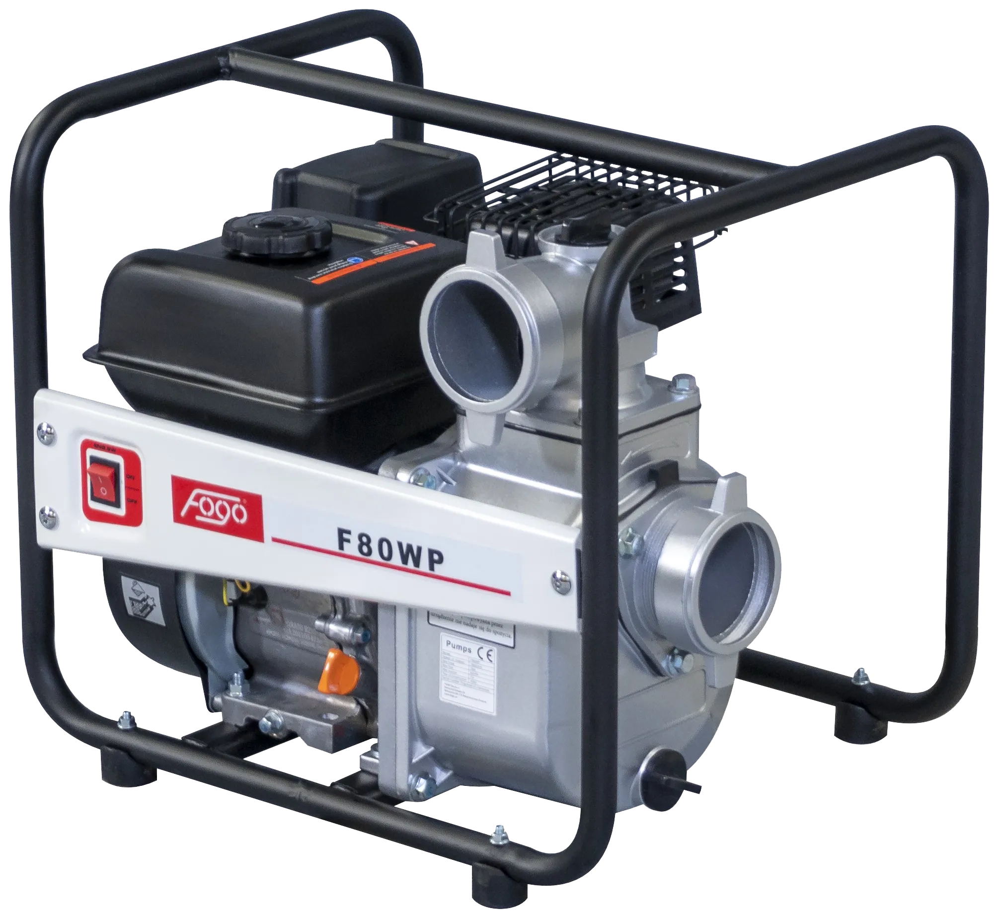 Fogo F80WP motorpumpe benzin 3" 1000 ltr/min