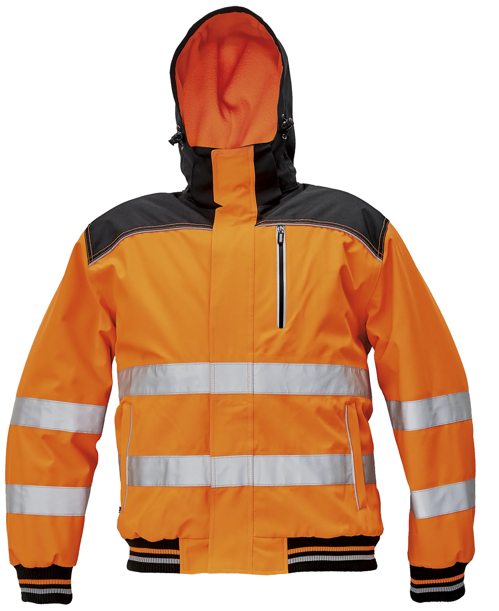 Knoxfield vinterjakke hi-viz oransje str. XL