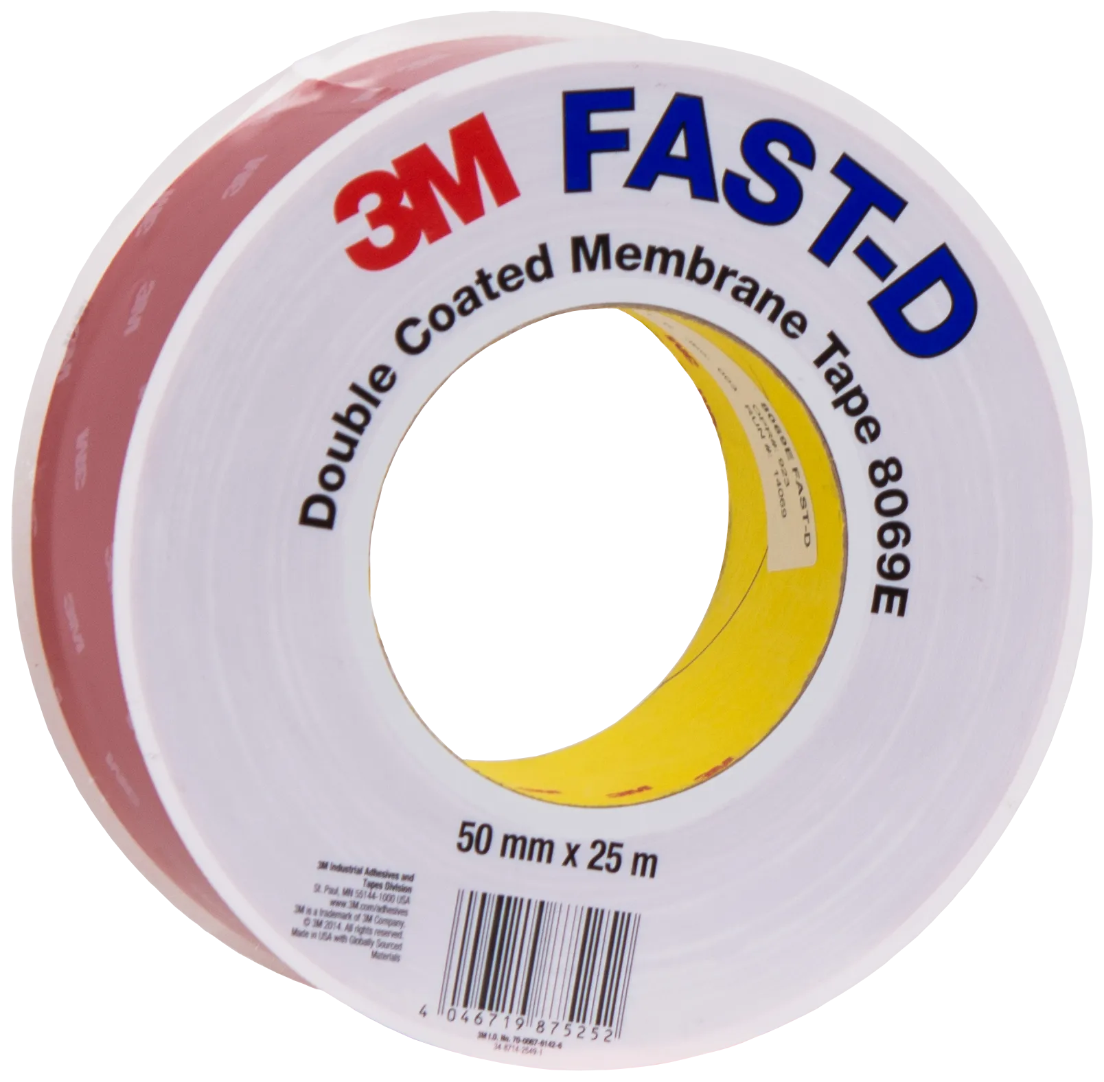 Tetningstape 8069E FAST-D dobbeltklebende, 50mm × 25m