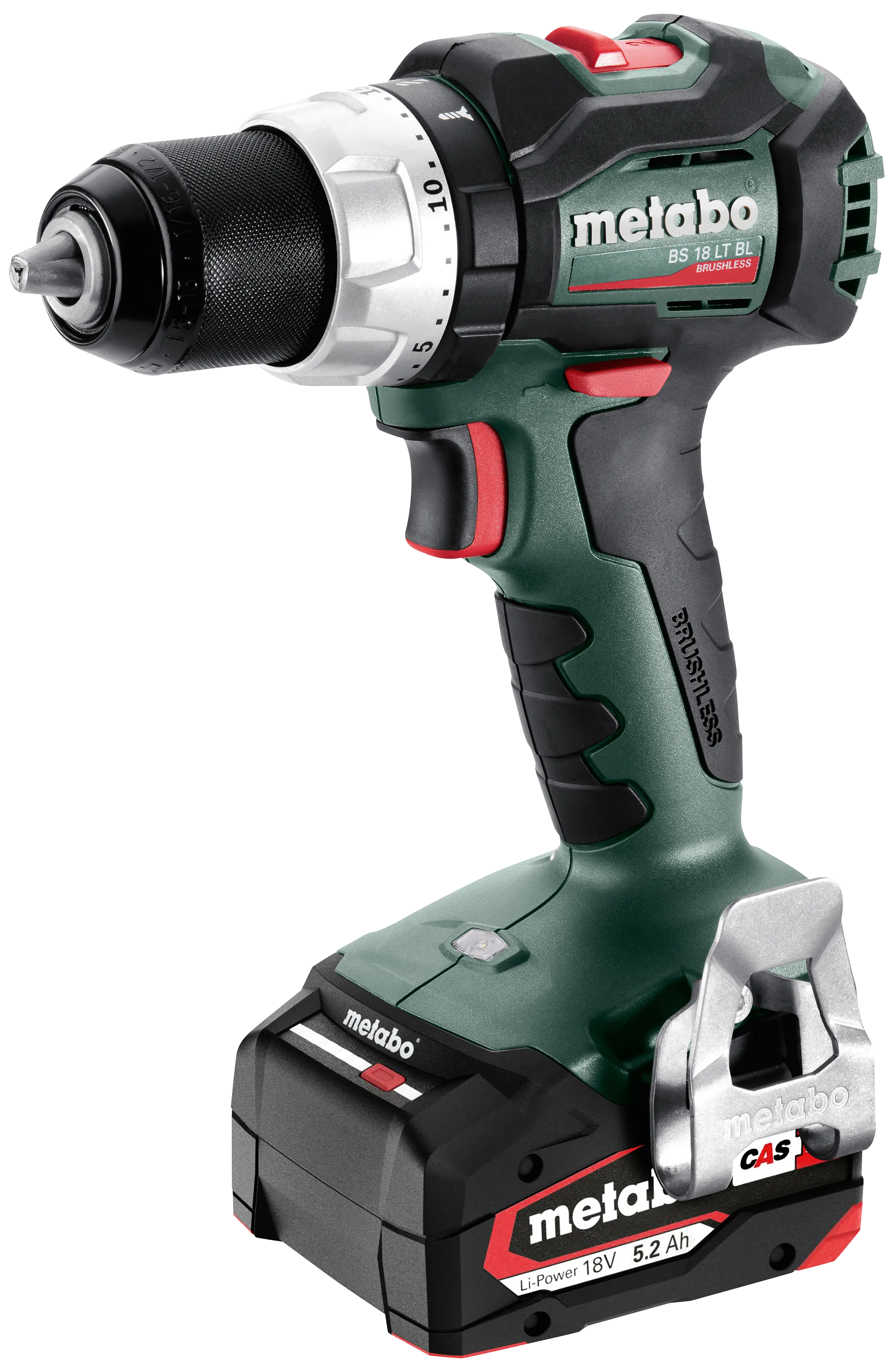 Bor-/skrumaskin BS 18 LT BL m/2×18V/5,2Ah LiHD
