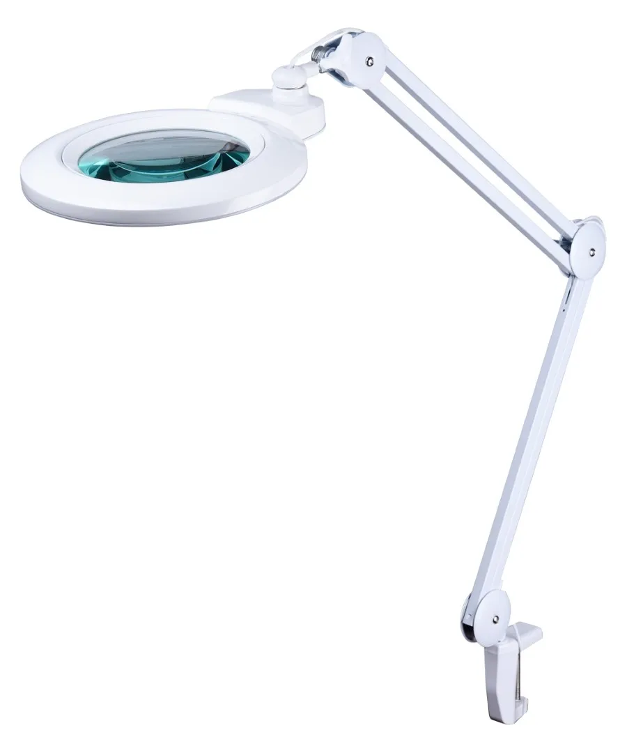 WRKPRO Lupelampe Ø13 cm linse med 3D+5D Dioptri (1,75X + 2,25X) 12W