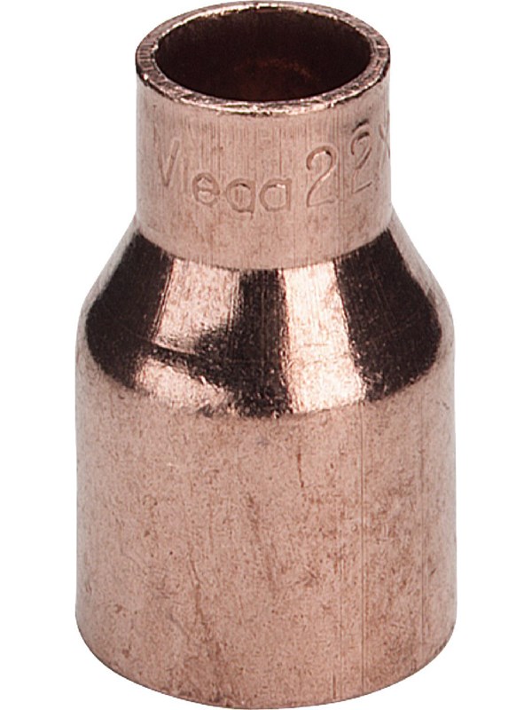 Viega Reduction nipple/socket 15a x 12 mm copper