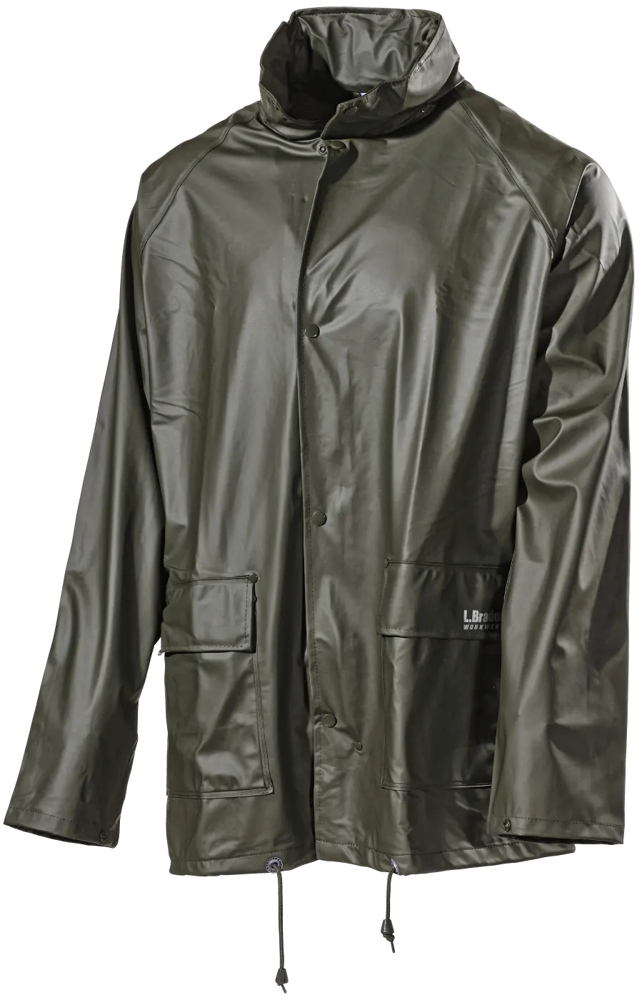 Regnjakke 930PU Grønn Str. 3XL