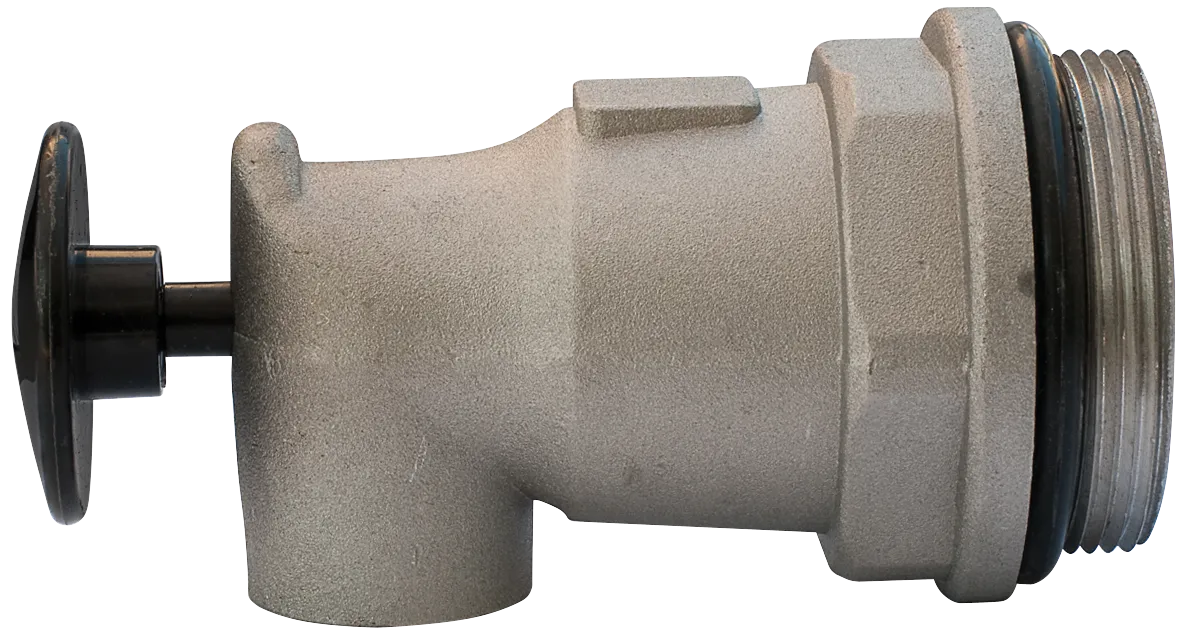 Selvlukkende oliehane aluminium 2"