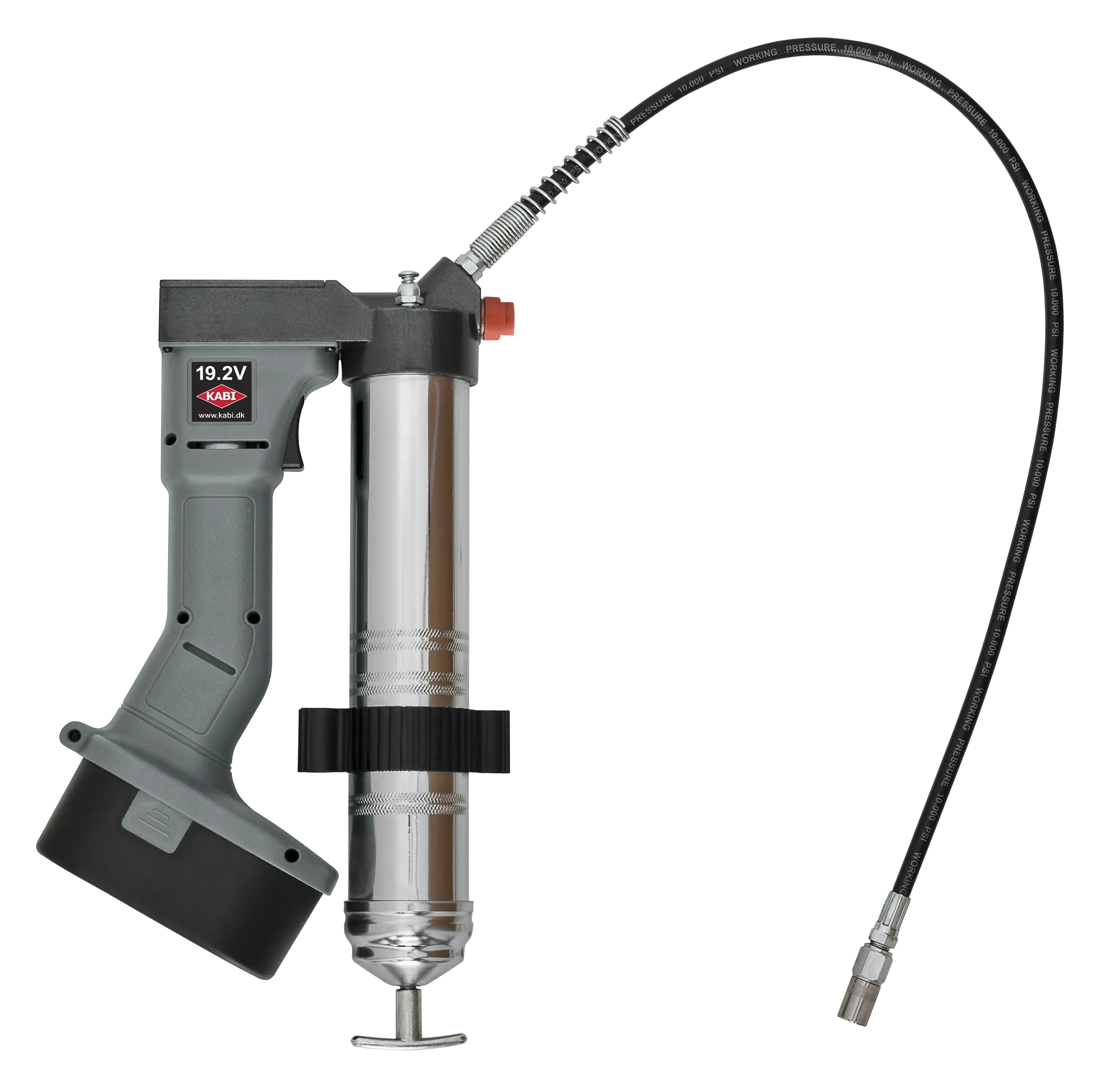 Kabi accu-fedtpresse 19,2V m/2×1,5Ah batterier