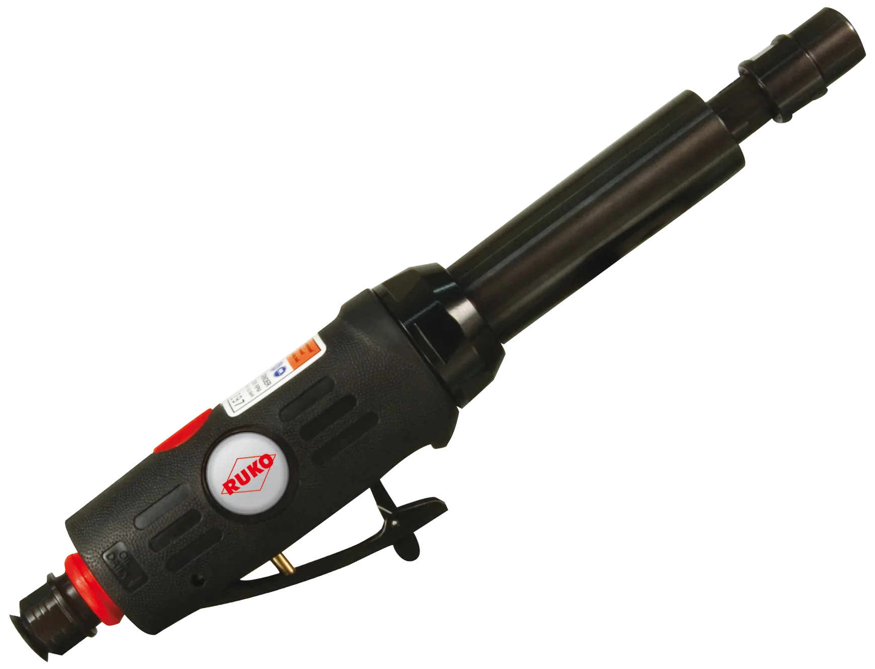 Trykkluft rettsliper lang modell med 25.000 omdr. og 6 mm spennhylse