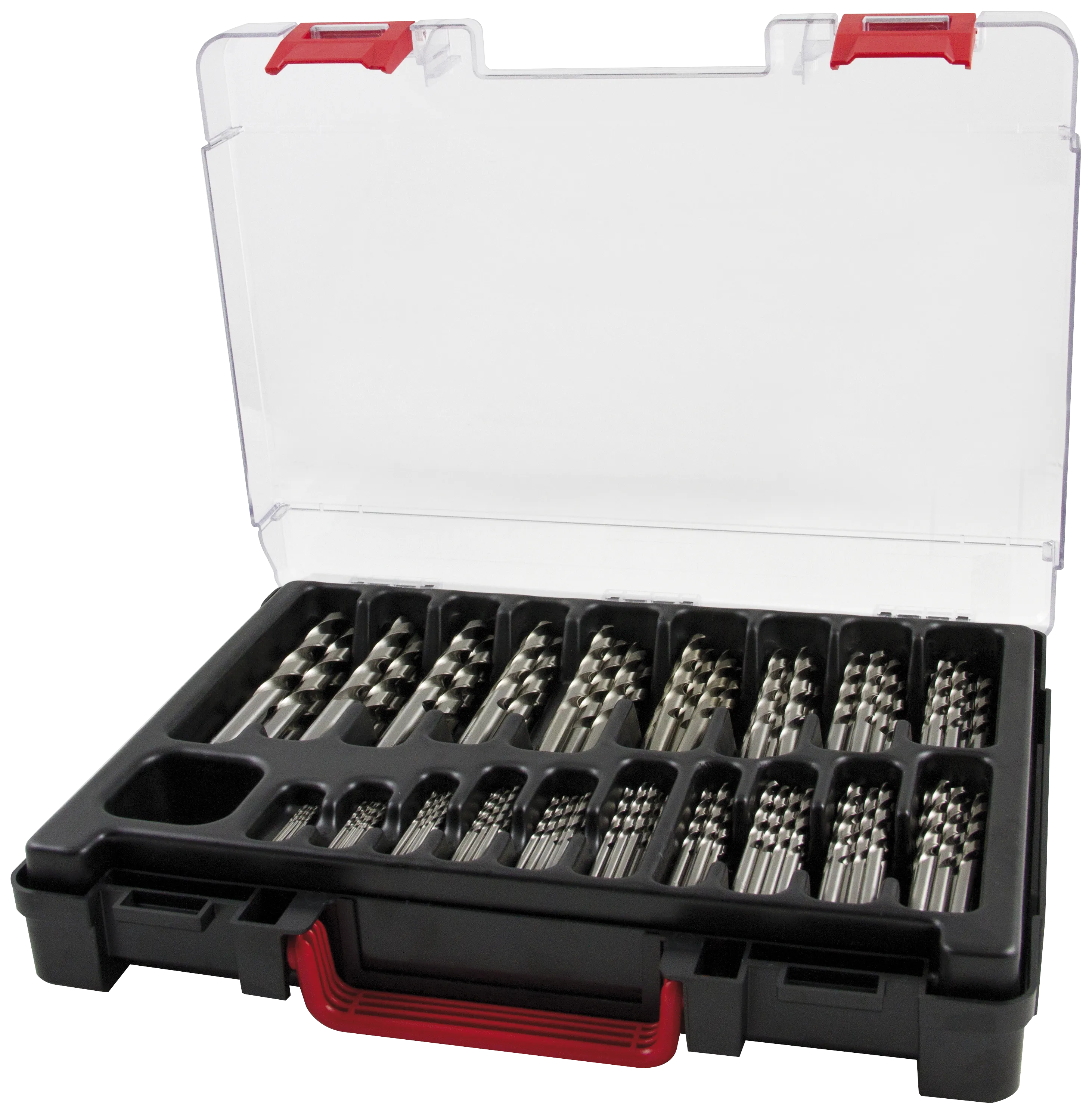 Terrax spiralborsett DIN338-N HSS 1-10×0,5mm 170stk