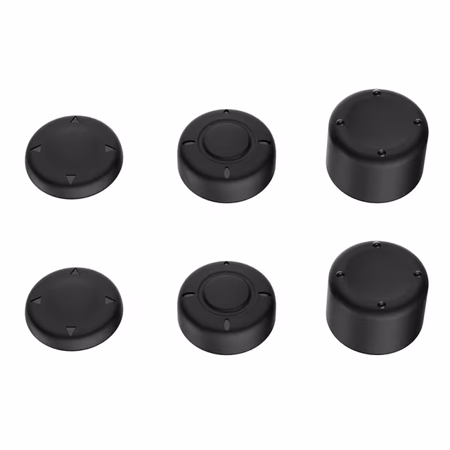 Stikkhetter 6 stk. joystick tommelgrep sklisikring kompatibel med Nintendo Switch 2