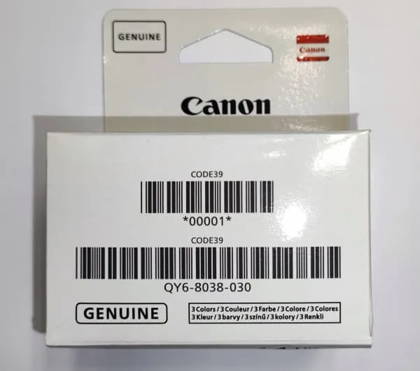 Canon Original Print Head Replacement