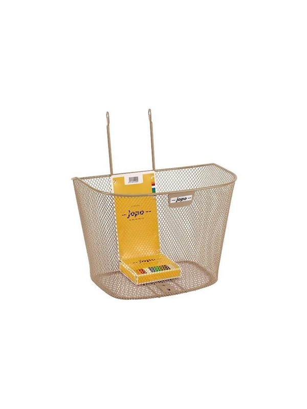 Helkama jopo bicycle basket sand