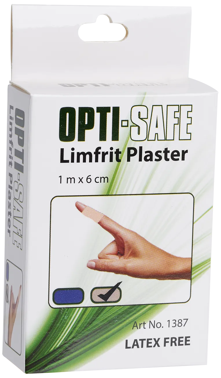 Opti-Safe plaster limfrit beige 6cm×1m