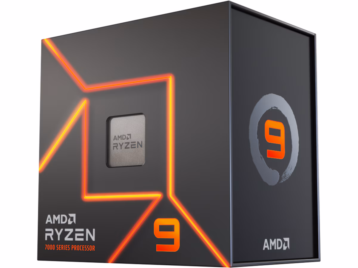 AMD Ryzen 9 7900X Prosessor/CPU - 12 kjerner - 4.7 GHz - AMD AM5 - AMD Boks (uten kjøler)