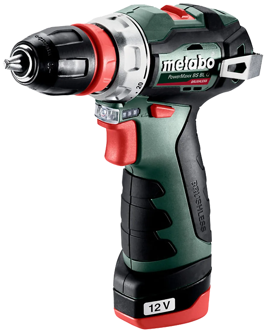 Bor-/skrumaskin Powermaxx BS BL Q, 2×12V/2,0Ah