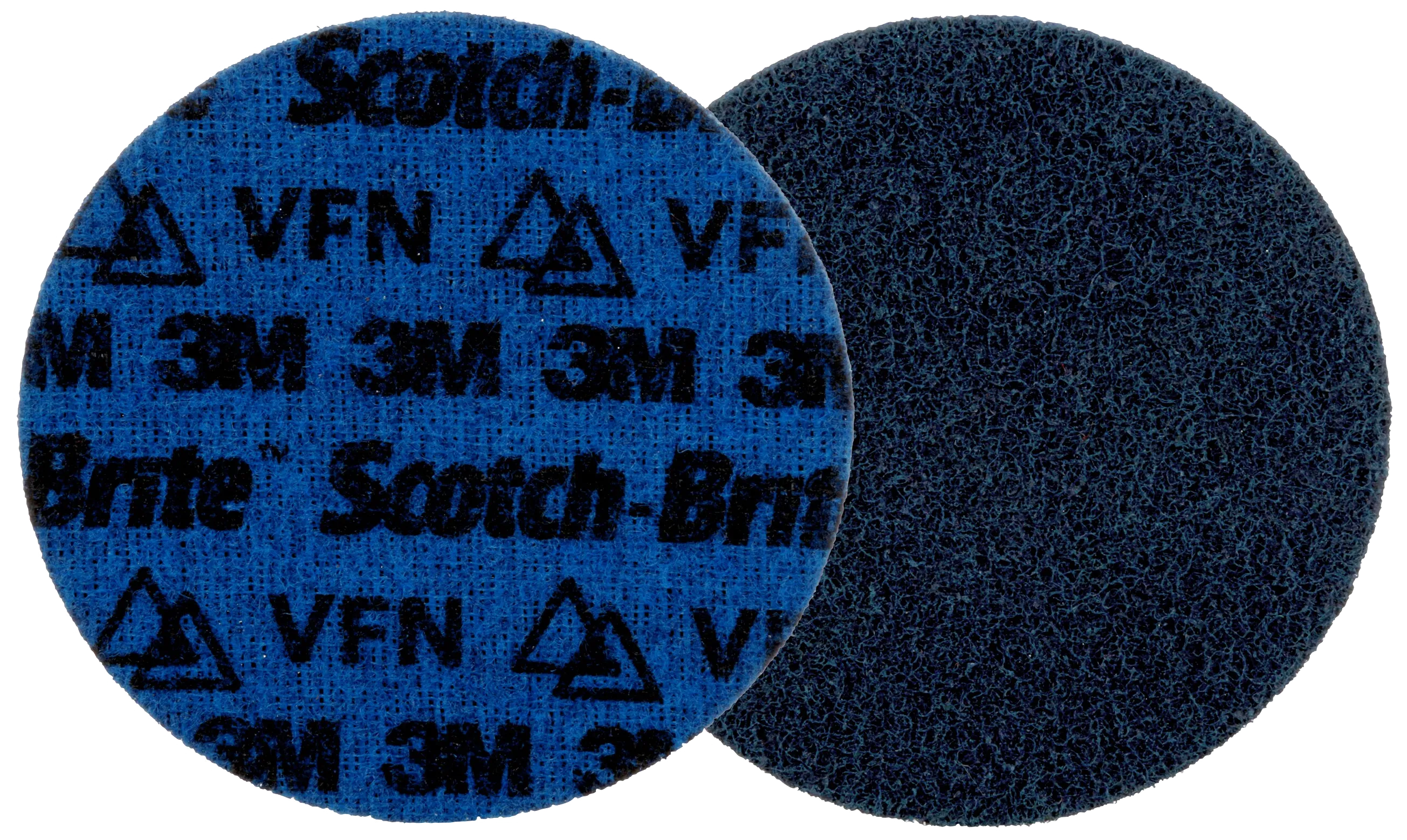 Scotch-Brite PN-DH slipeplate x-fin, 125mm u/hull