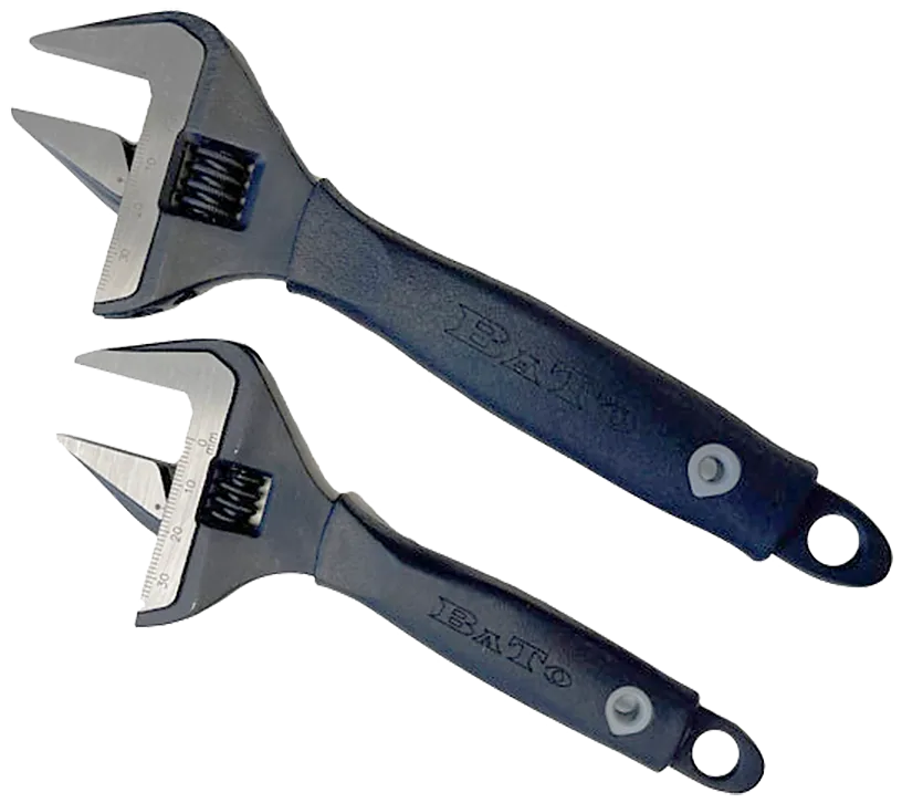 Skiftenøkler m/softgrip, 6"/150mm + 8"/200mm, 2stk