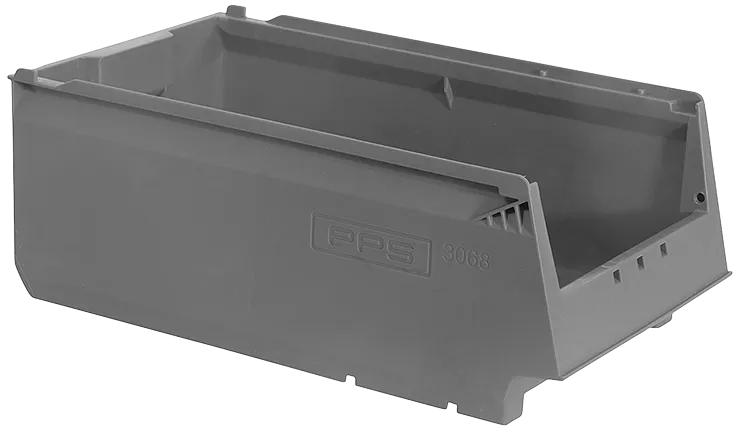 PPS 3068 modulkasse grå 400×230×150mm 13,8ltr