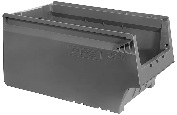 PPS 3072 plukkekasse grå 500×310×250 mm 38,7 ltr