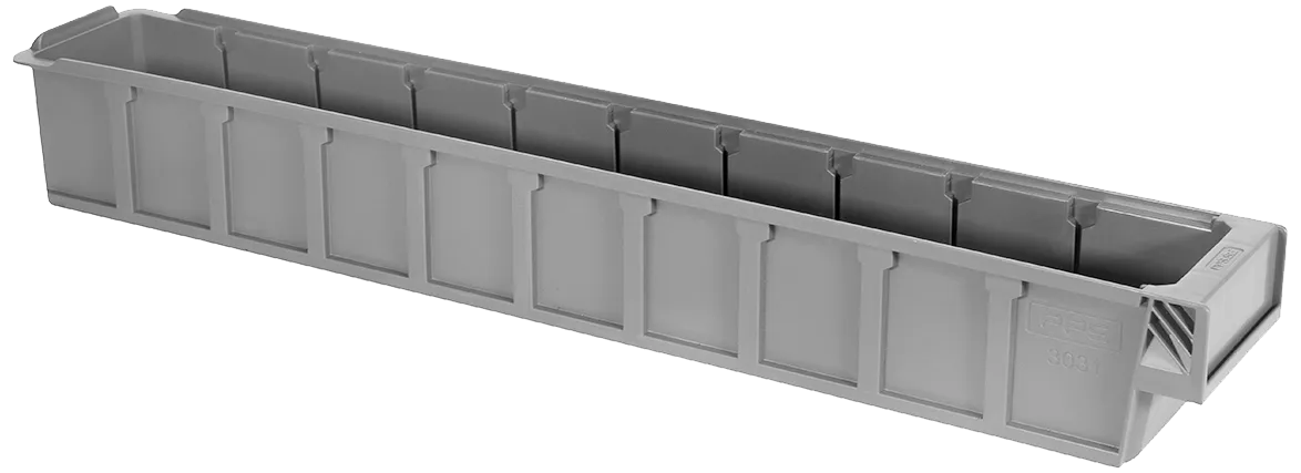 PPS 3031 lagerkasse grå 600×94×80mm 3ltr