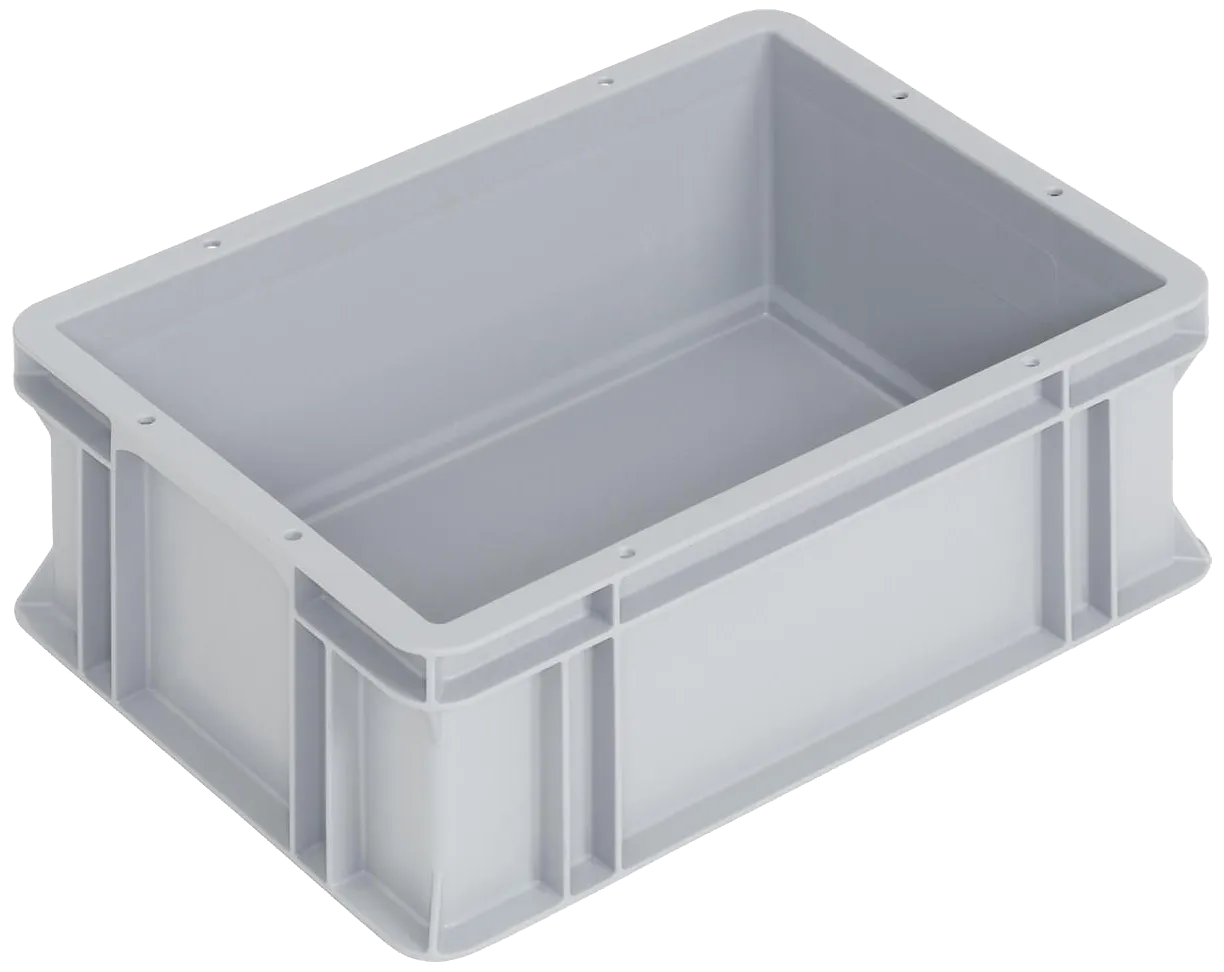 WEZ LogiLine eurokasse fb grå 400×300×145mm 12 liter