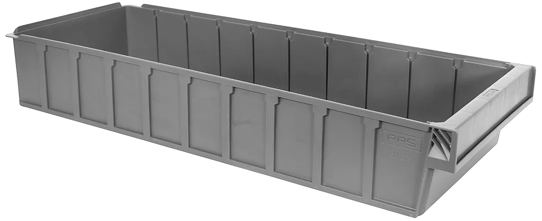 PPS 3133 lagerkasse grå 600×230×100mm 10,6ltr