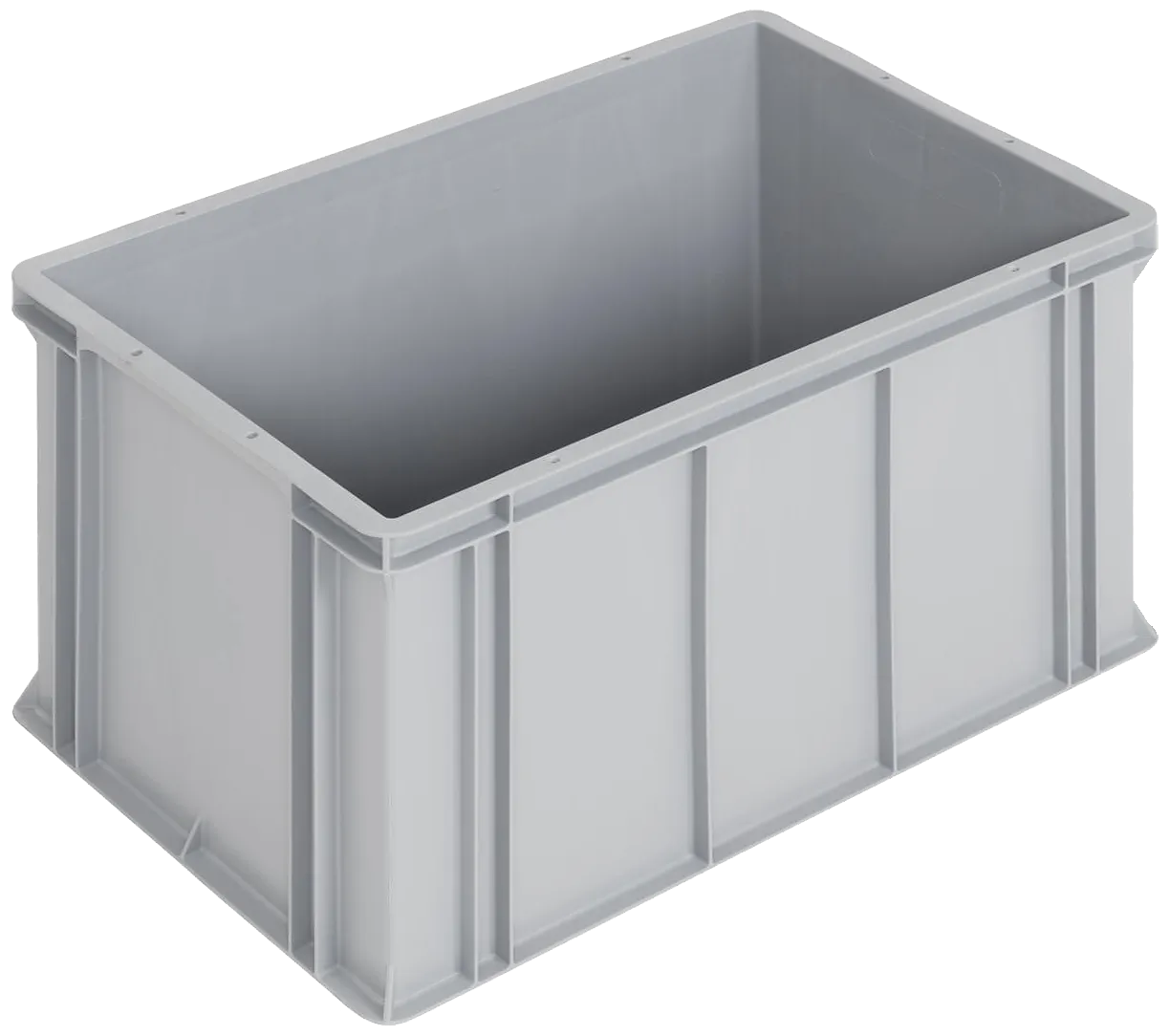 WEZ LogiLine eurokasse fb grå 600×400×320mm 80ltr