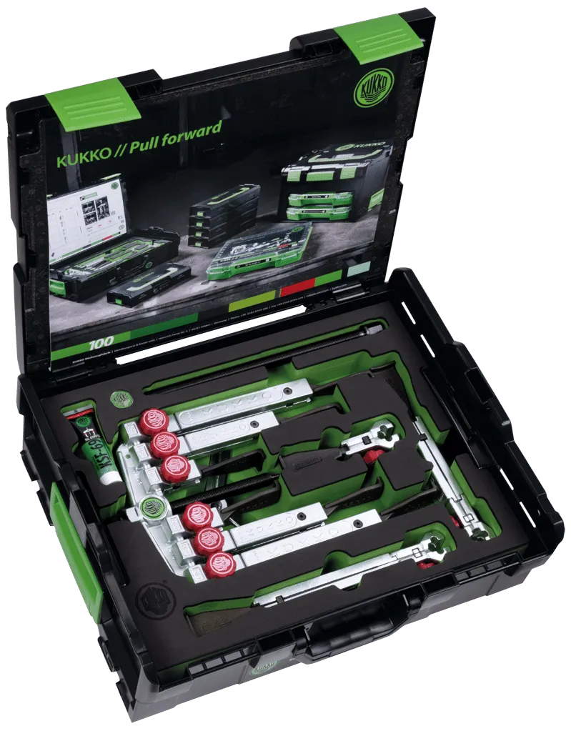Kukko K-2030-10+S avtrekkersett, 2/3 smale armer