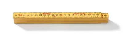 Målestokk glassfiber G59-2.4-12 GU mm/mm, 2,4 m med 12 ledd