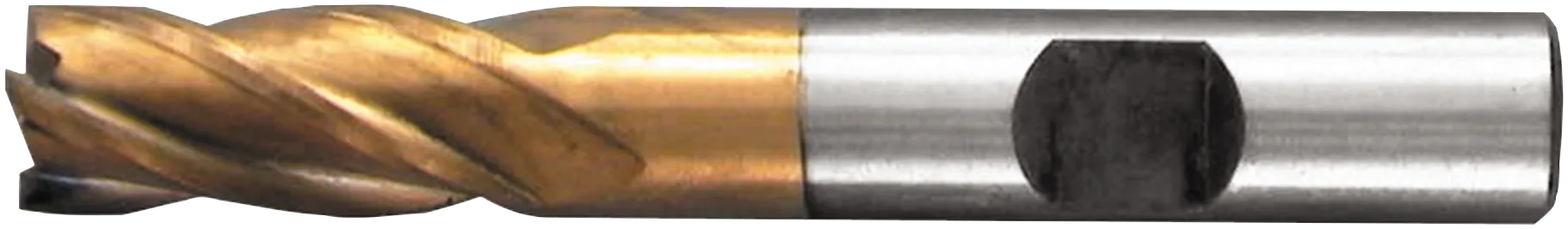Sluttfreser Tin DIN844 20 mm 4-skjærs