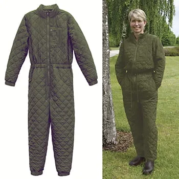 JUMPSUIT DAME GRØNN XXXL
