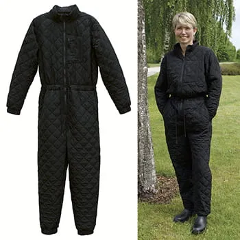 JUMPSUIT DAME SVART XS