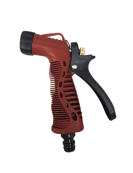 Sprutepistol med kobling ergonomisk grep