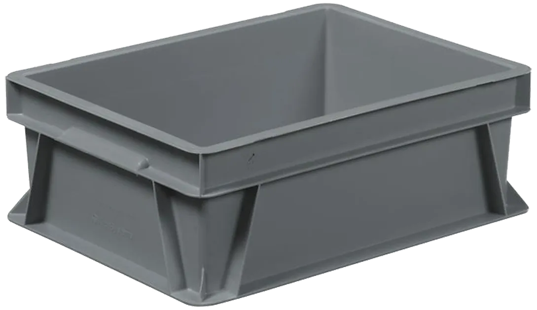 Arca 6468 transportkasse Euro grå 400×300mm 13 l