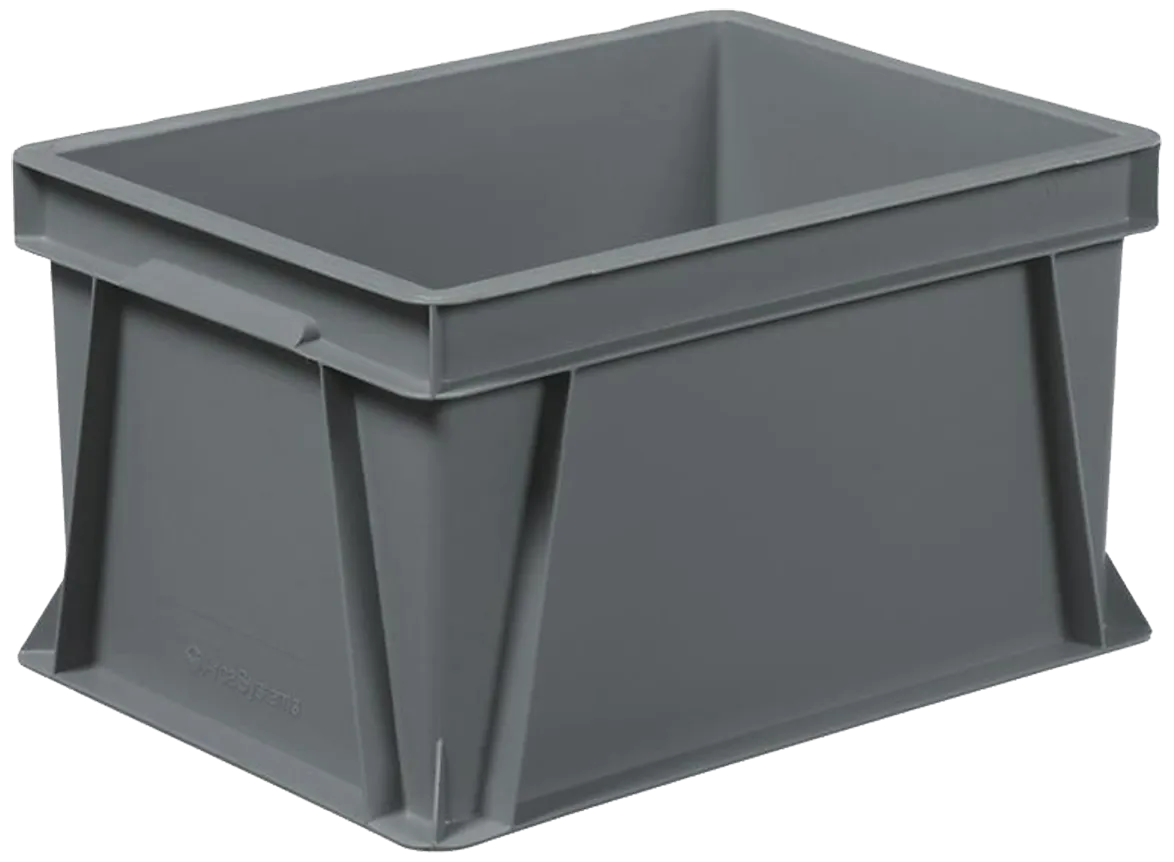 Arca 6469 transportkasse Euro grå 400×300mm 20 liter