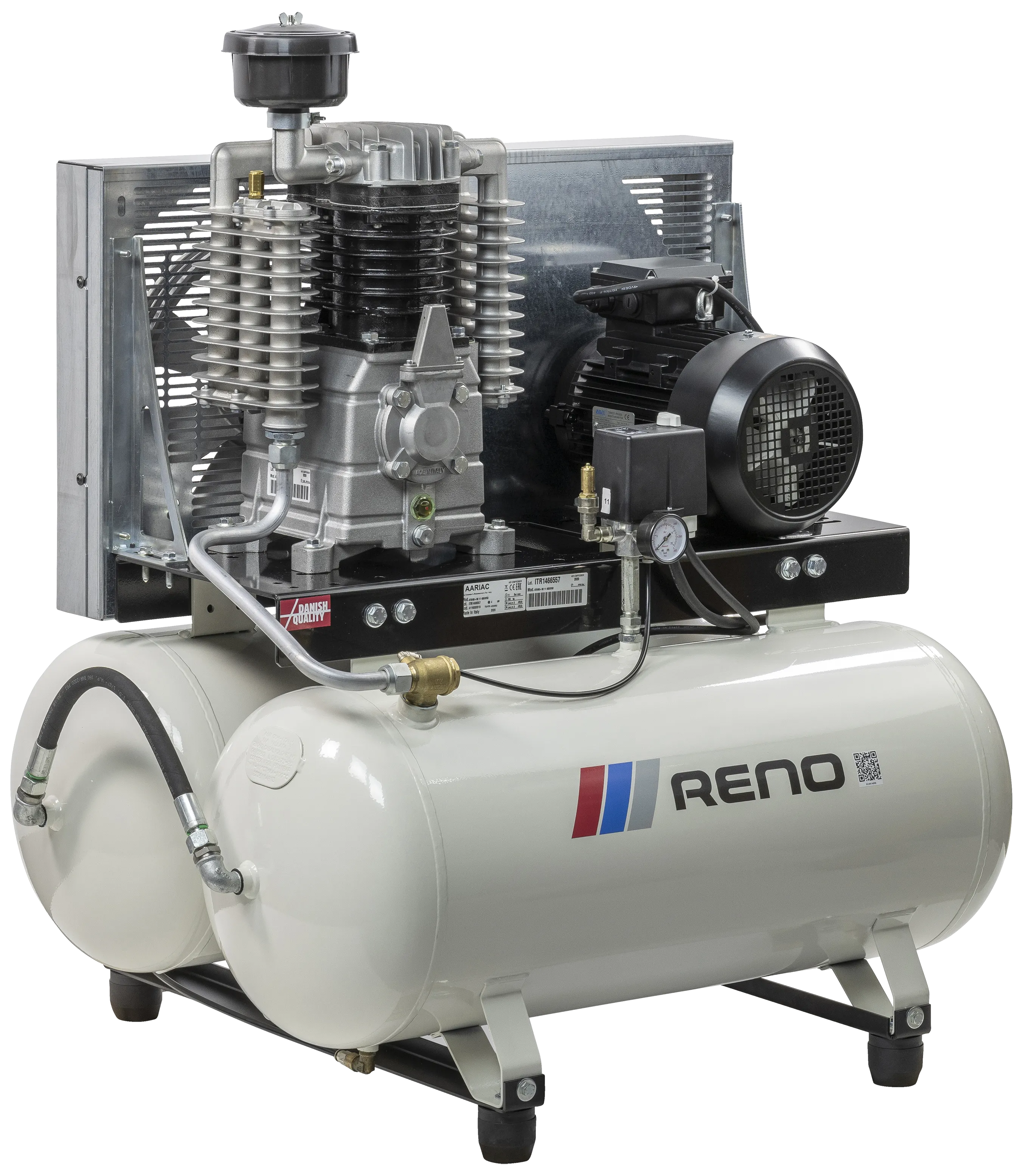 Kompressor 670/90+90 4kW/5,5HK 11bar 666 ltr/min