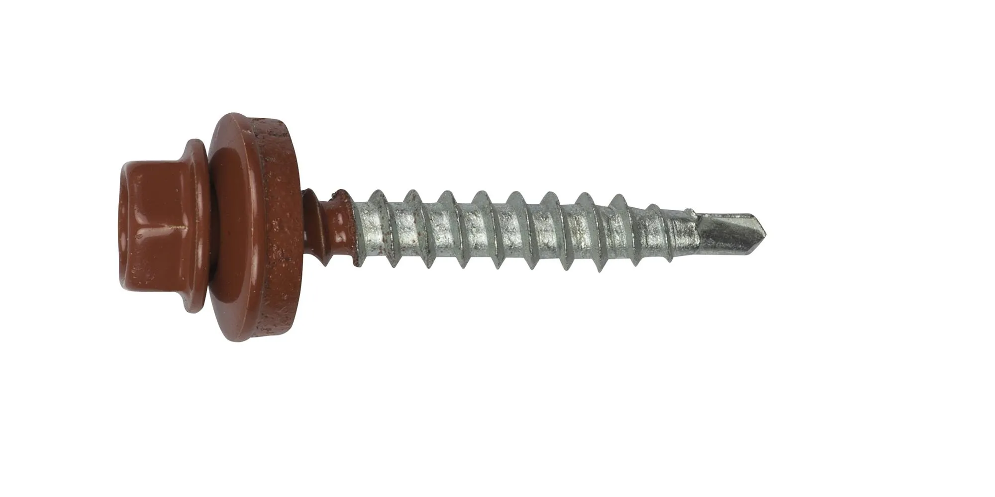 Bondeskruer Teglrod FARM+ HEX 4,8 x 20 mm - 200 stk