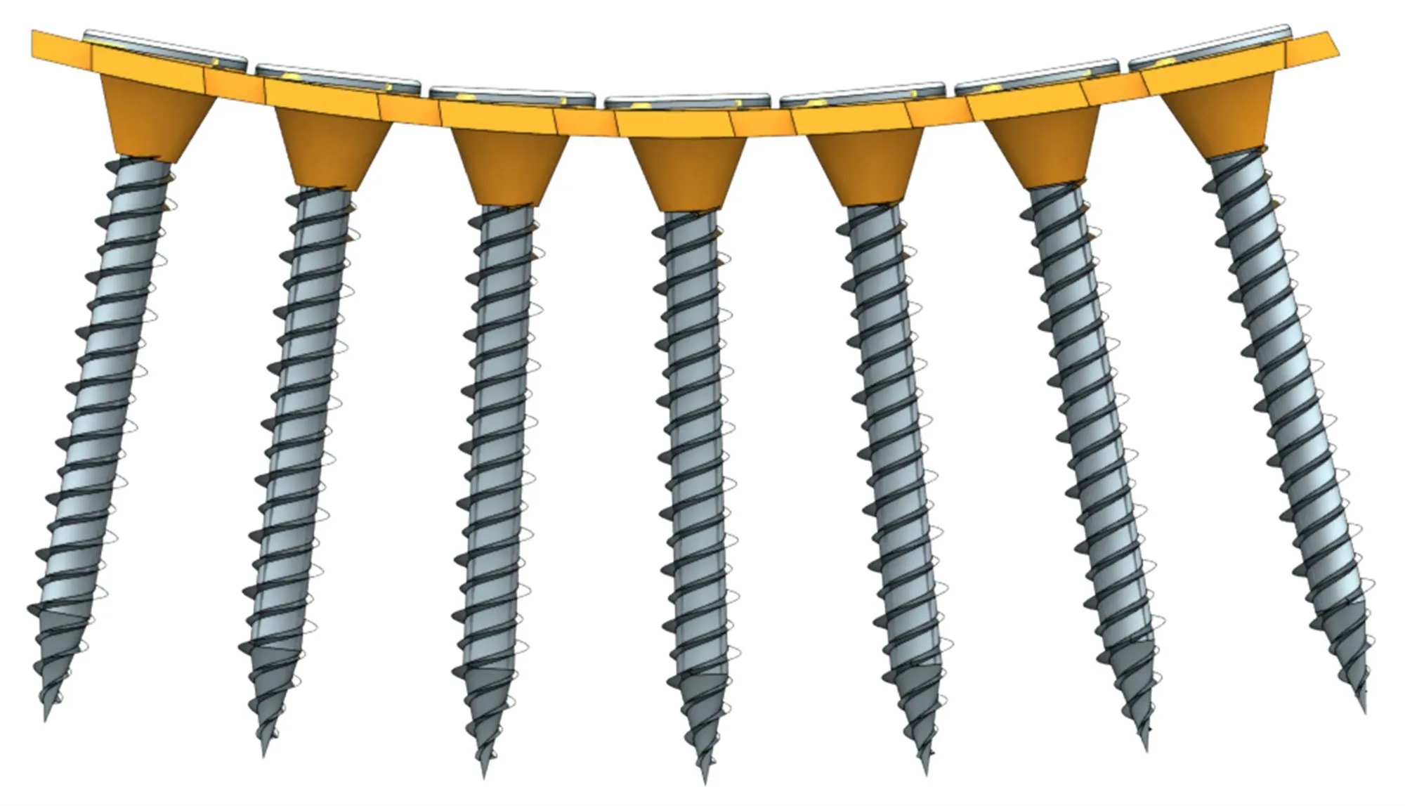 Gipsskrue båndet P-SCREW-WS Plast PH2 3,9 x 41 mm - 1000 stk.