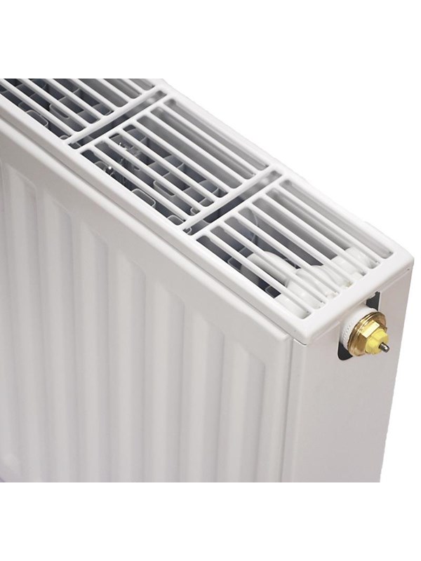 Altech C6 valve radiator 22 - 500 x 1200 mm RAL 9016 White