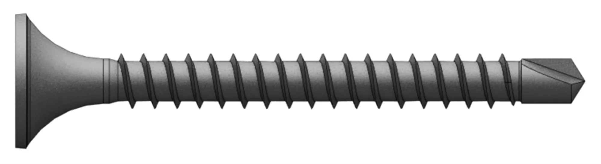 Gipsskrue løse P-SCREW-T Oljet PH2 3,5 x 35 mm - 1000 Stk.
