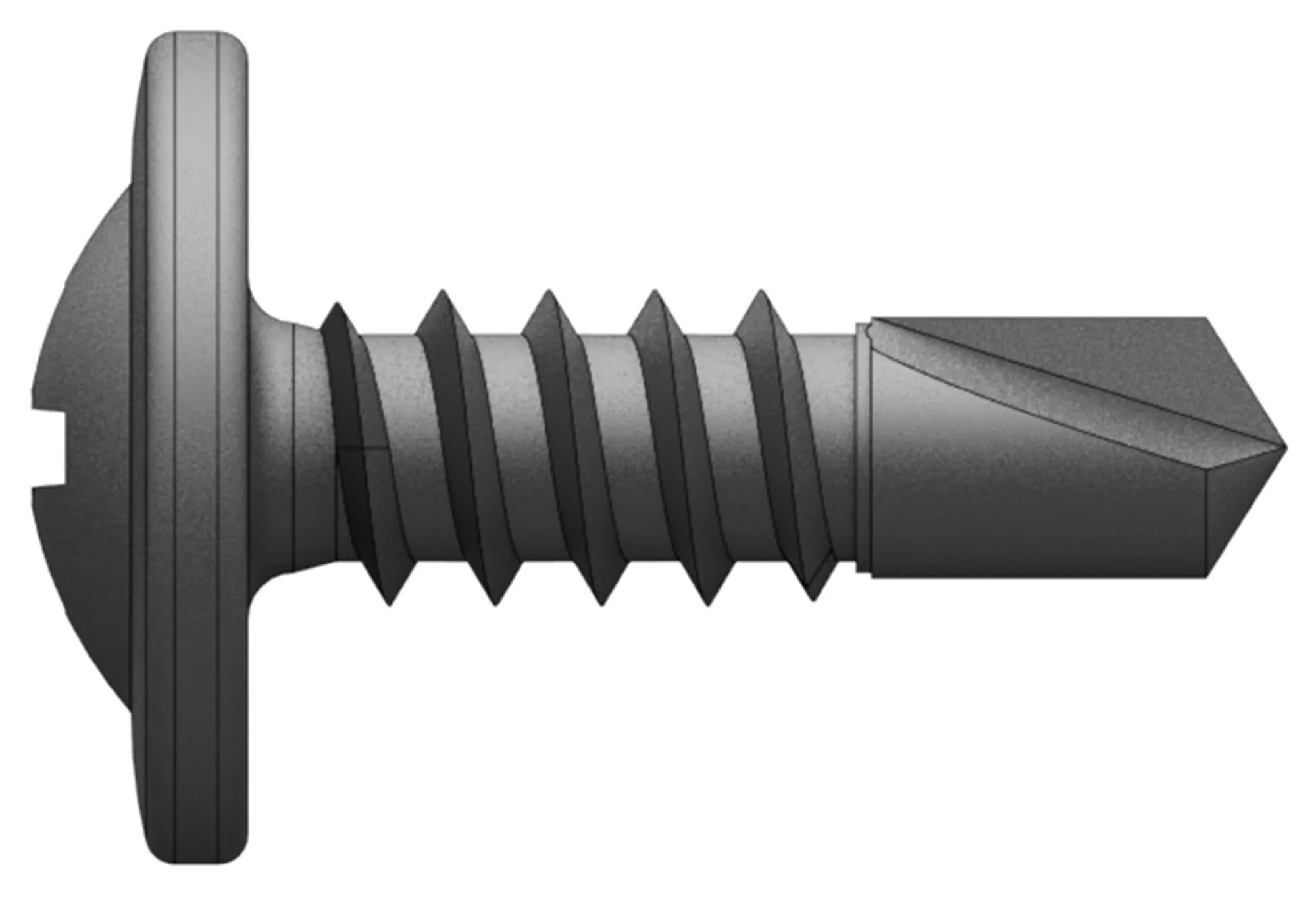 Gipsskrue løse P-SCREW-TT Oljet PH2 4,2 x 13 mm - 1000 Stk